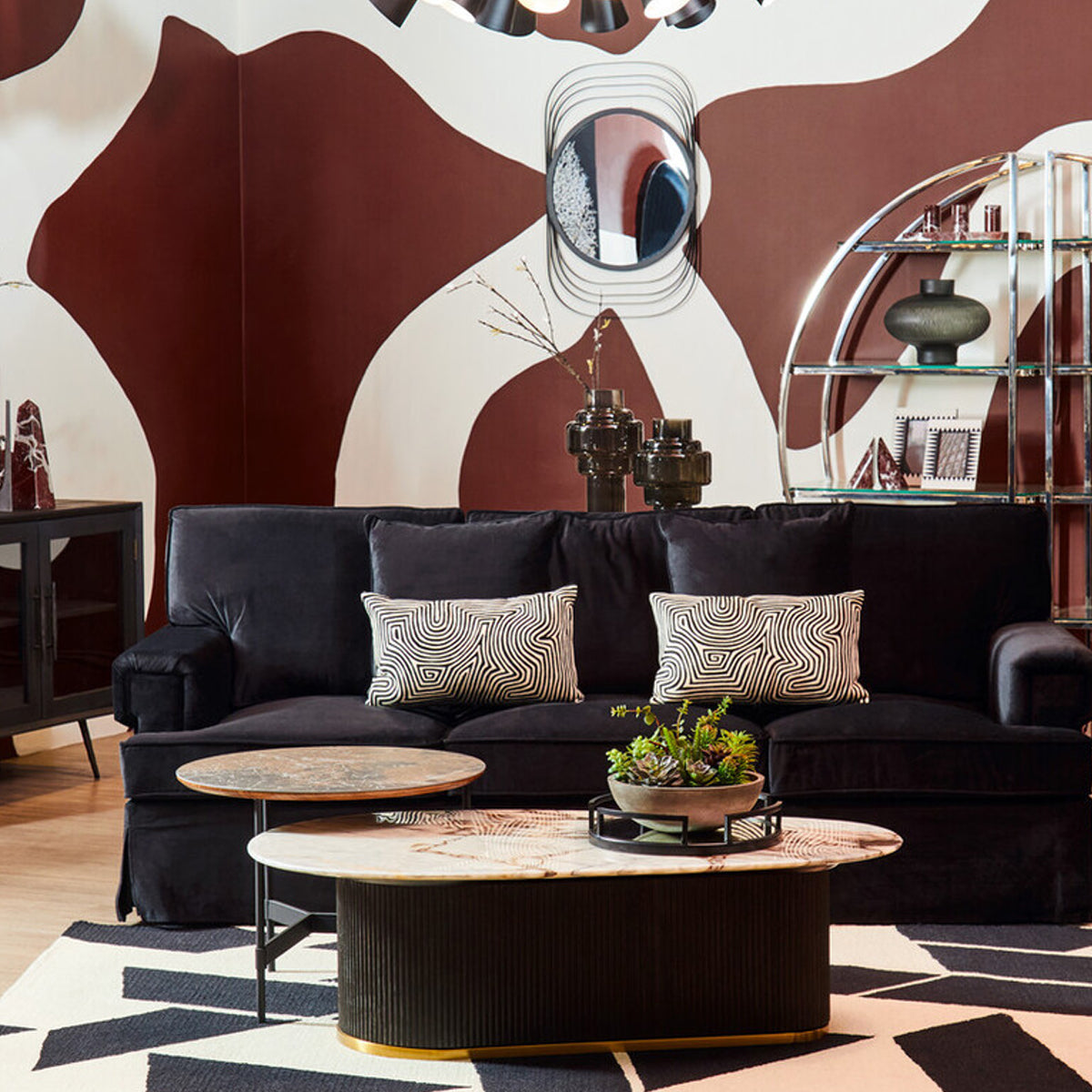 Doha Coffee Table With Round Top