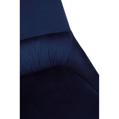 Vieste Midnight Velvet Bench