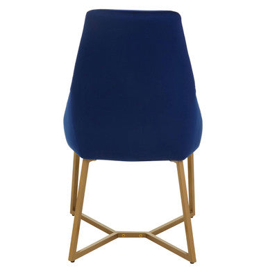 Vieste Midnight Velvet Dining Chair
