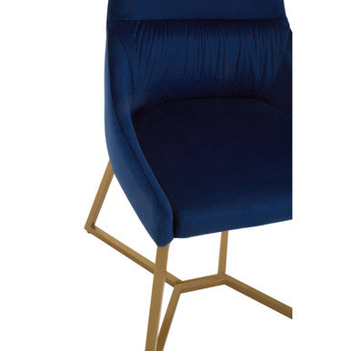 Vieste Midnight Velvet Dining Chair