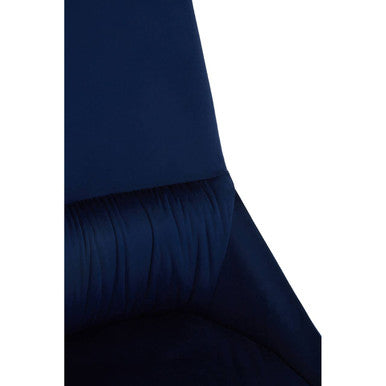 Vieste Midnight Velvet Dinner Chair