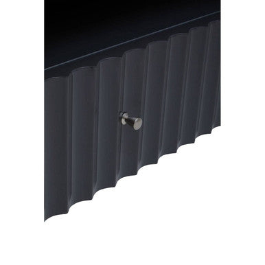 Genoa Hi Gloss Grey Media Unit