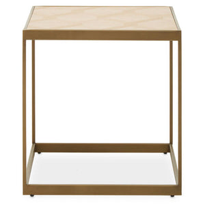 Grenoble Oak Veneer Square Side Table