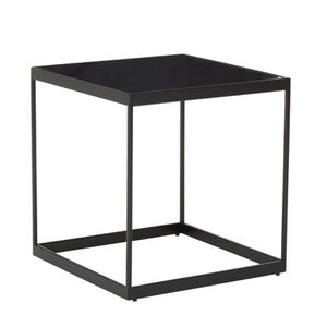 Genoa Matte Black End Table