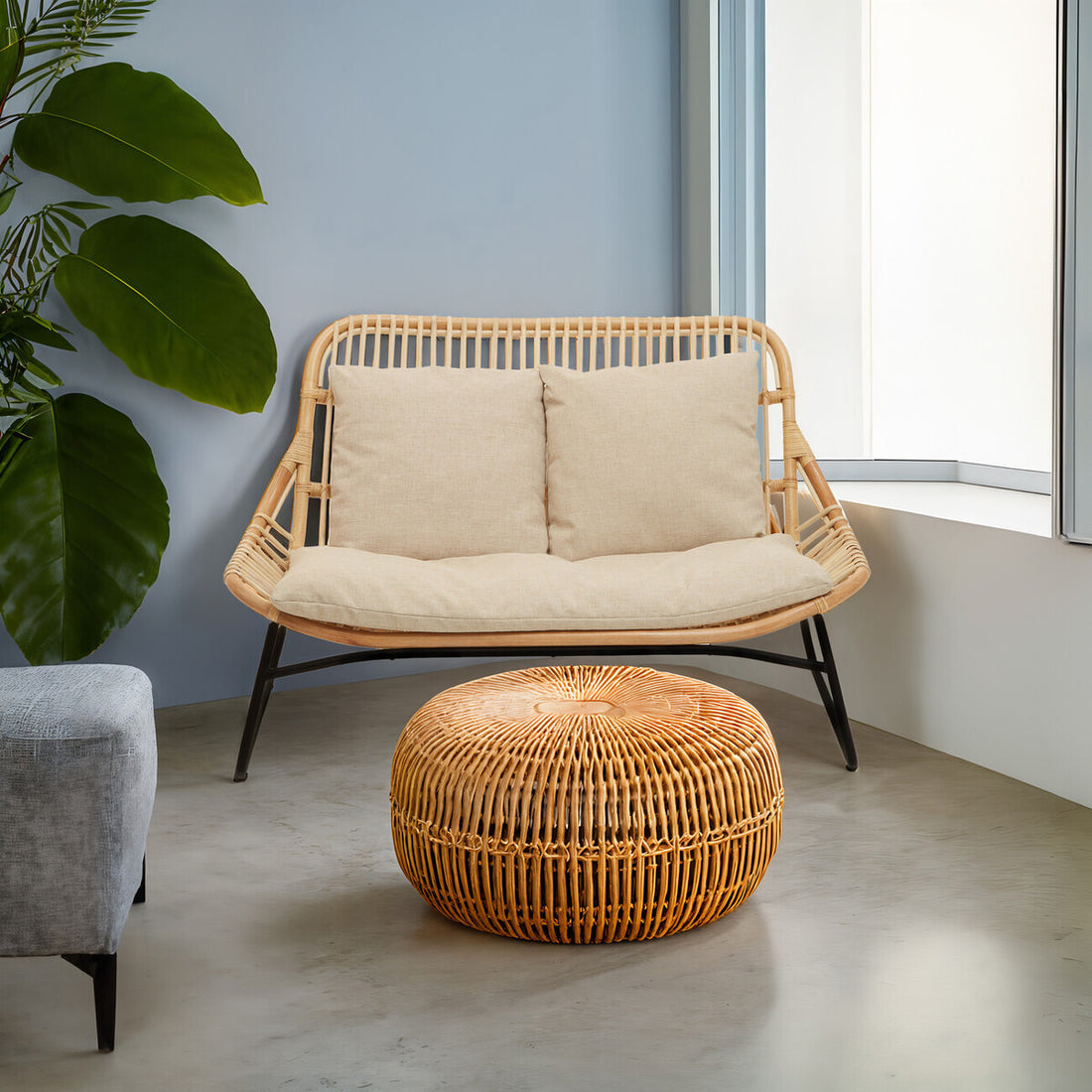 Manado Relax Natural Rattan Sofa