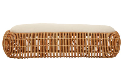 Manado Natural Rattan Bench