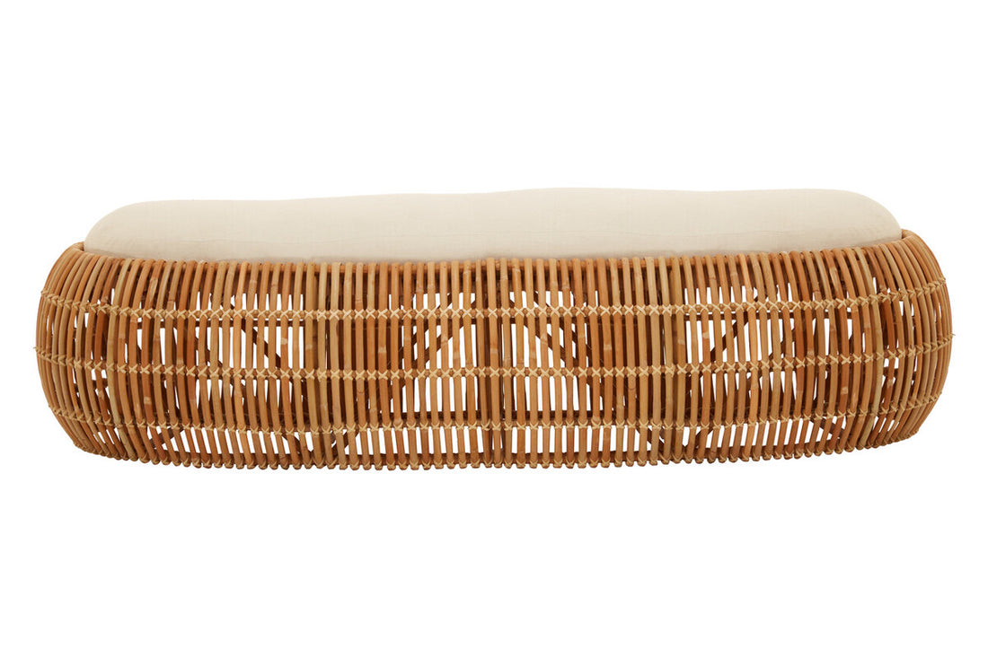 Manado Natural Rattan Bench - Image 6