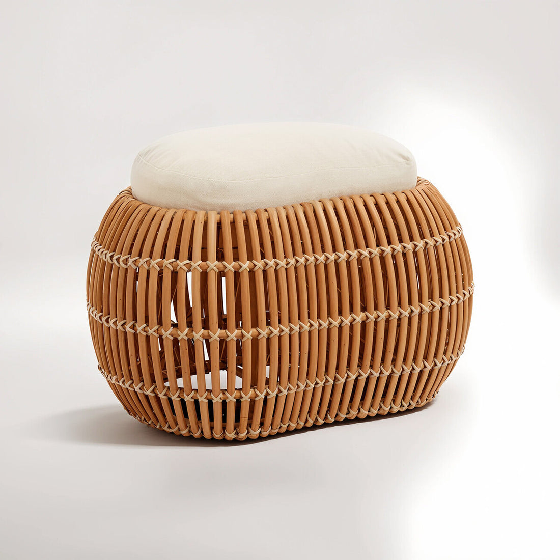 Manado Natural Rattan Bean Bench - Image 9