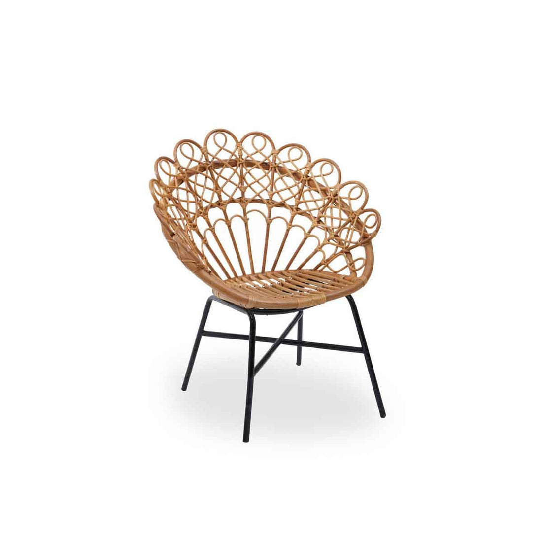 Java Natural Rattan Peacock Chair