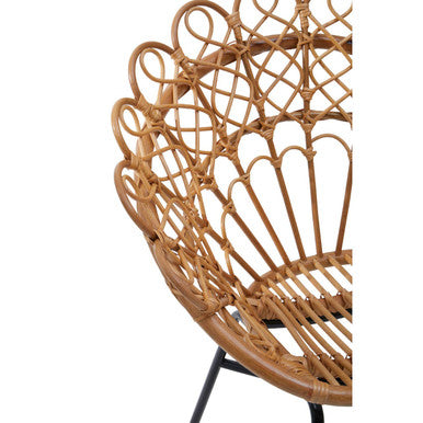 Java Natural Rattan Peacock Chair