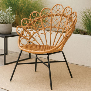 Java Natural Rattan Peacock Chair
