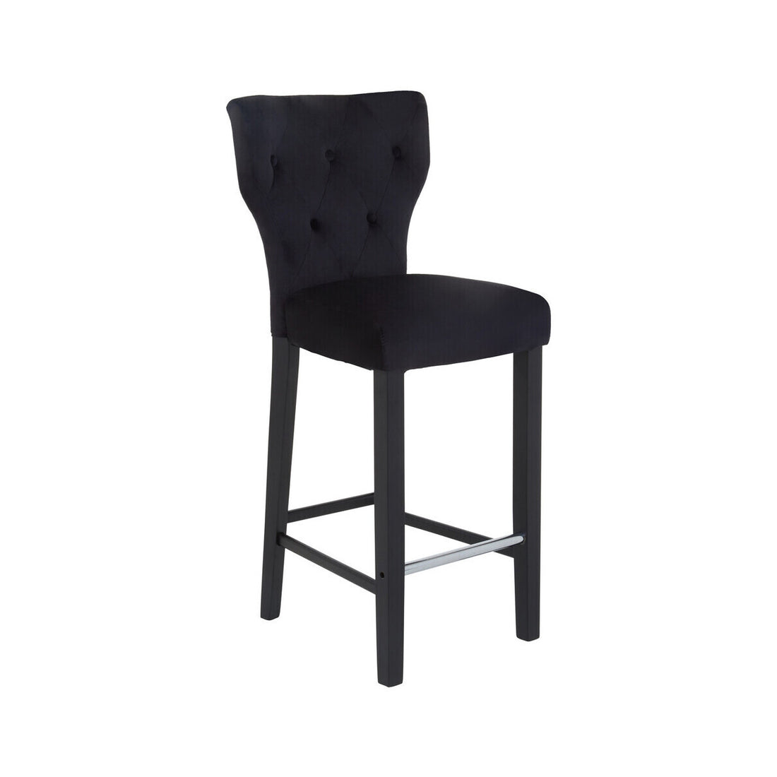 Decatour Black Bar Stool