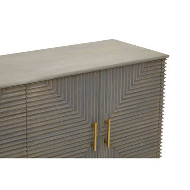 Suar Grey Wash Mango Wood Sideboard - Image 10