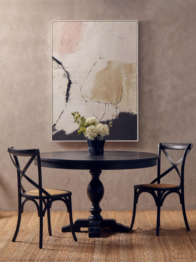 Lyon Oak Wood Round Table