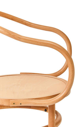 Lyon Natural Beech Wood Dining Chair - Image 7