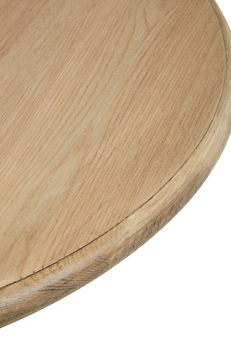 Parkside Oak Wood Round Dining Table