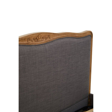 Parkside Grey Fabric Kingsize Bed - Image 7