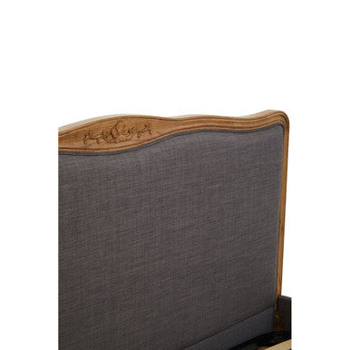 Parkside Grey Fabric Super Kingsize Bed - Image 7