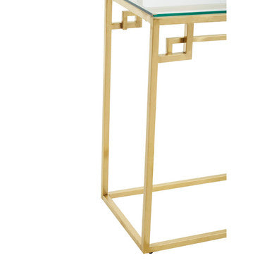 Allure Gold Brushed Console Table - Image 5