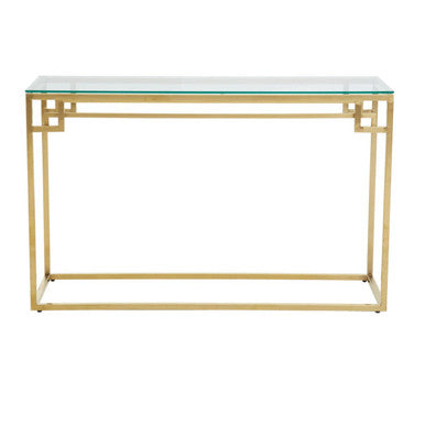 Allure Gold Brushed Console Table - Image 8
