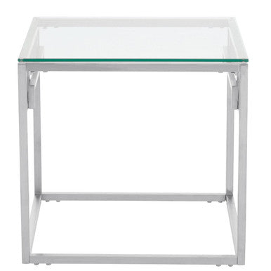 Allure Silver Side Table
