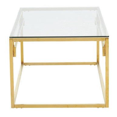 Allure Gold Brushed Coffee Table