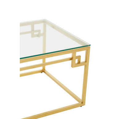 Allure Gold Brushed Coffee Table