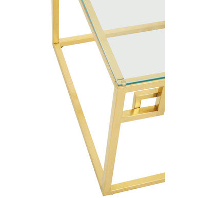 Allure Gold Brushed Coffee Table