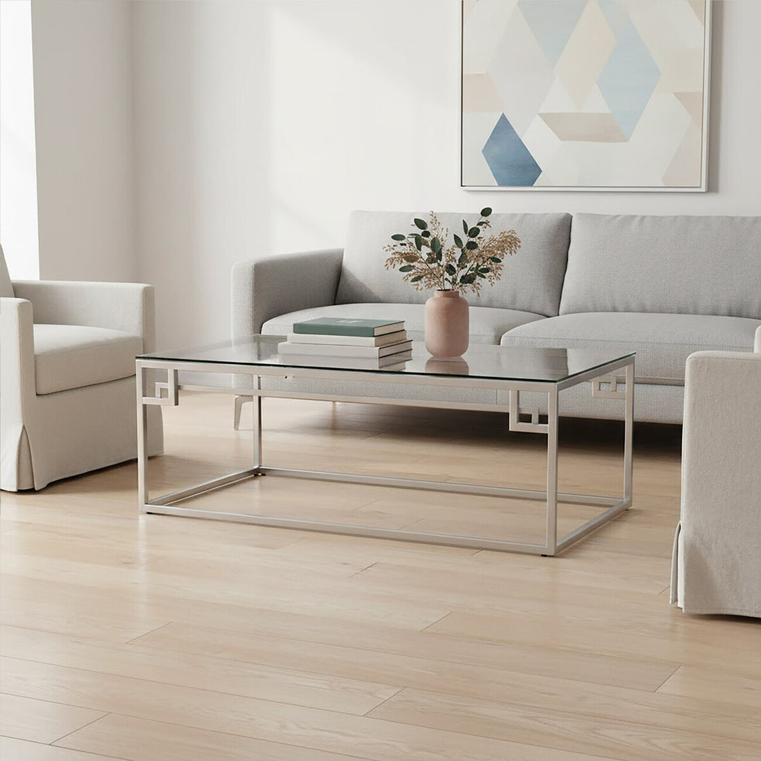 Allure Silver Coffee Table