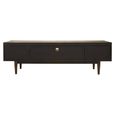 Lucca Recycled Dark Oak Media Unit