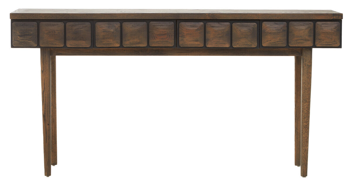 Lucca Oak Wood Console Table