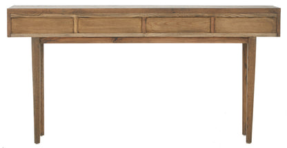 Lucca Oak Wood Console Table