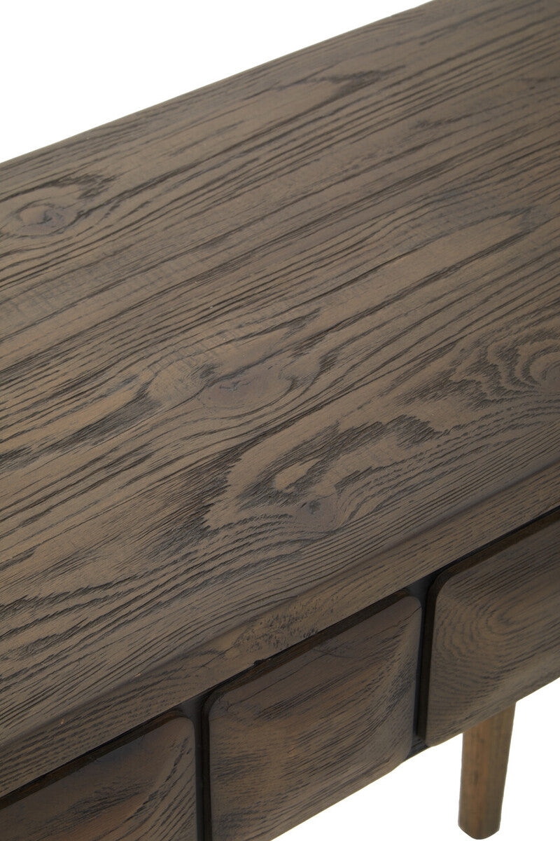 Lucca Oak Wood Console Table