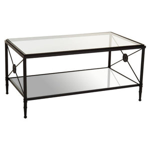 Axis Coffee Table With Black Finish Frame