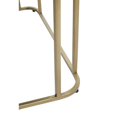 Ella Gold Coffee Table with Mirror Top