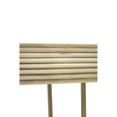 Ella Mirrored Top Side Table With Gold Polished Frame