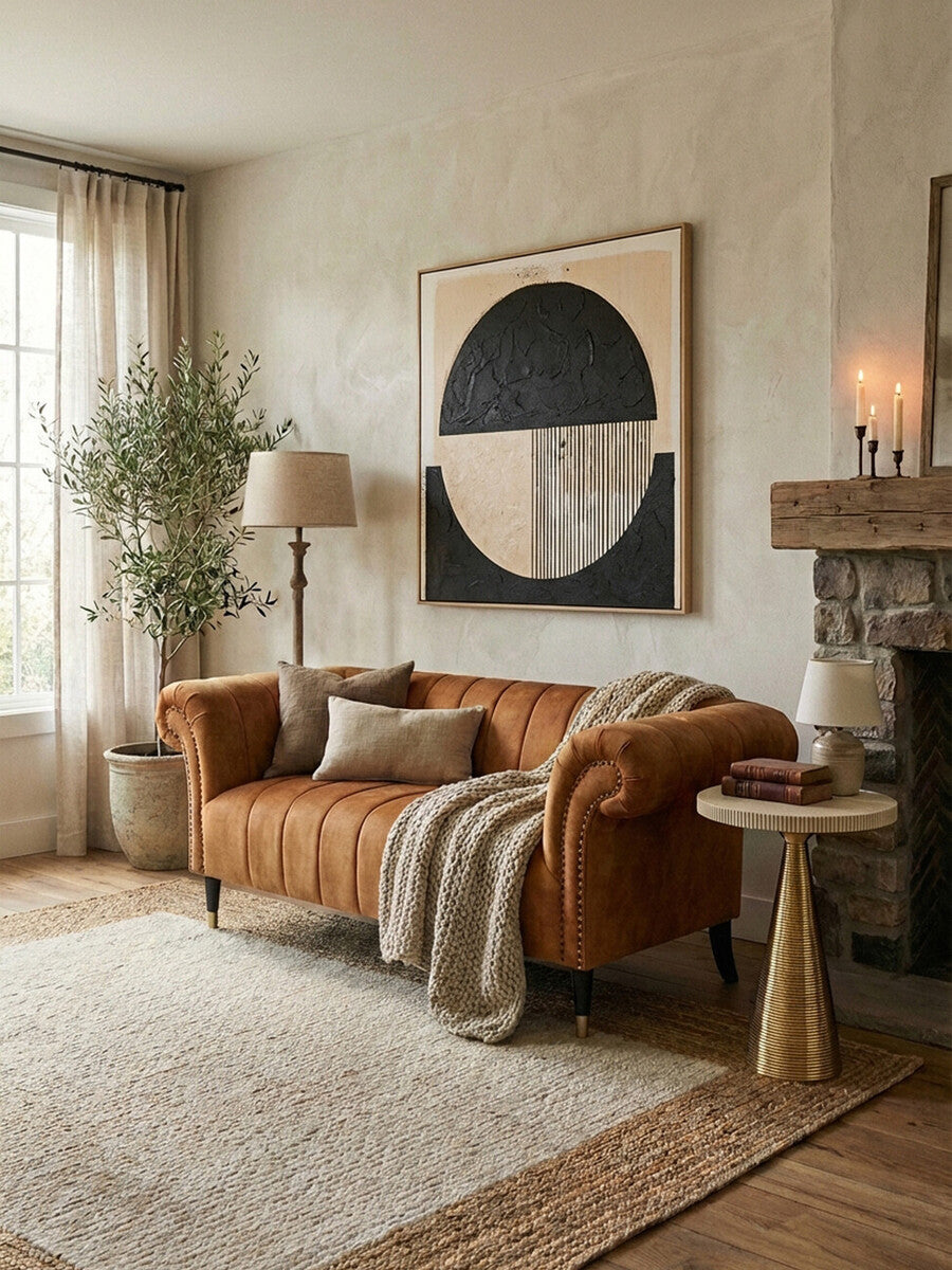 2 Seater Gold Velvet Sofa, Siena - Image 6