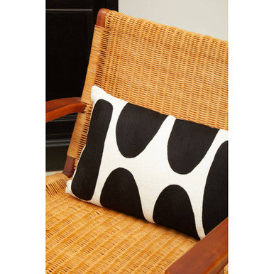 Java Brown Finish Natural Rattan Woven Chair