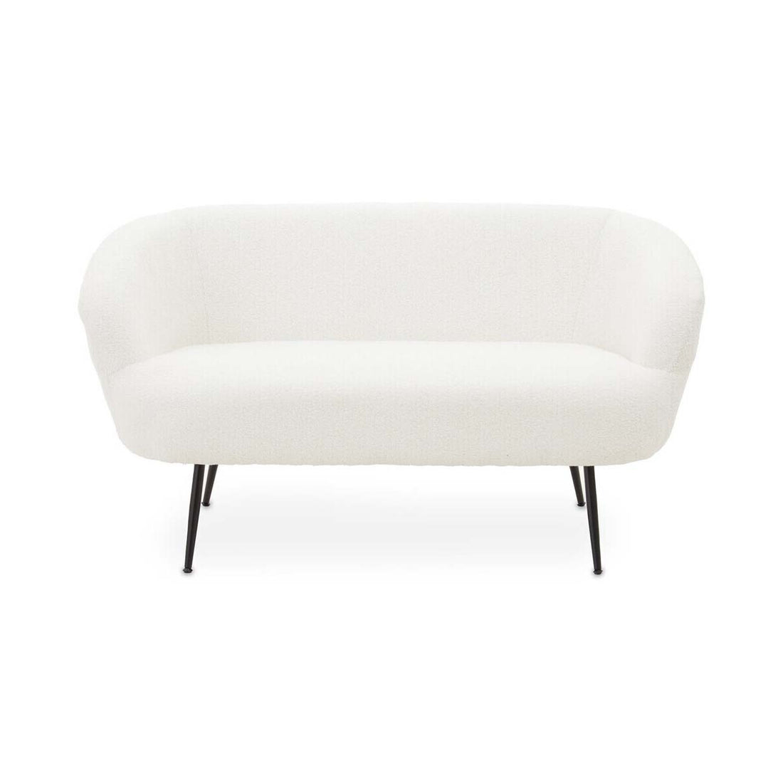 Yazmin Two Seat Sofa With Black Finish Legs