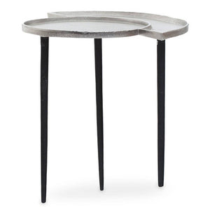 Simbolo Silver Top Side Table