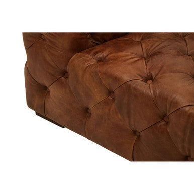 Hoxton Tufted Leather Right Arm Sofa