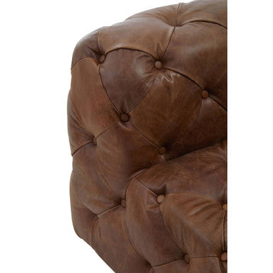 Hoxton Tufted Leather Chair