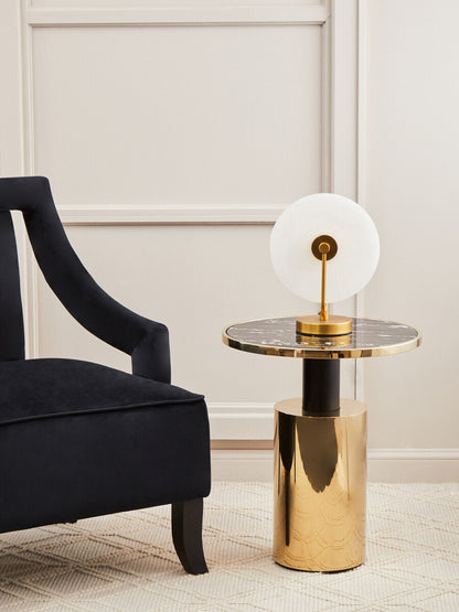 Faye Black Velvet Chair