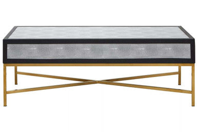 Cadiz Grey Shagreen Coffee Table