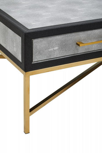 Cadiz Grey Shagreen Coffee Table