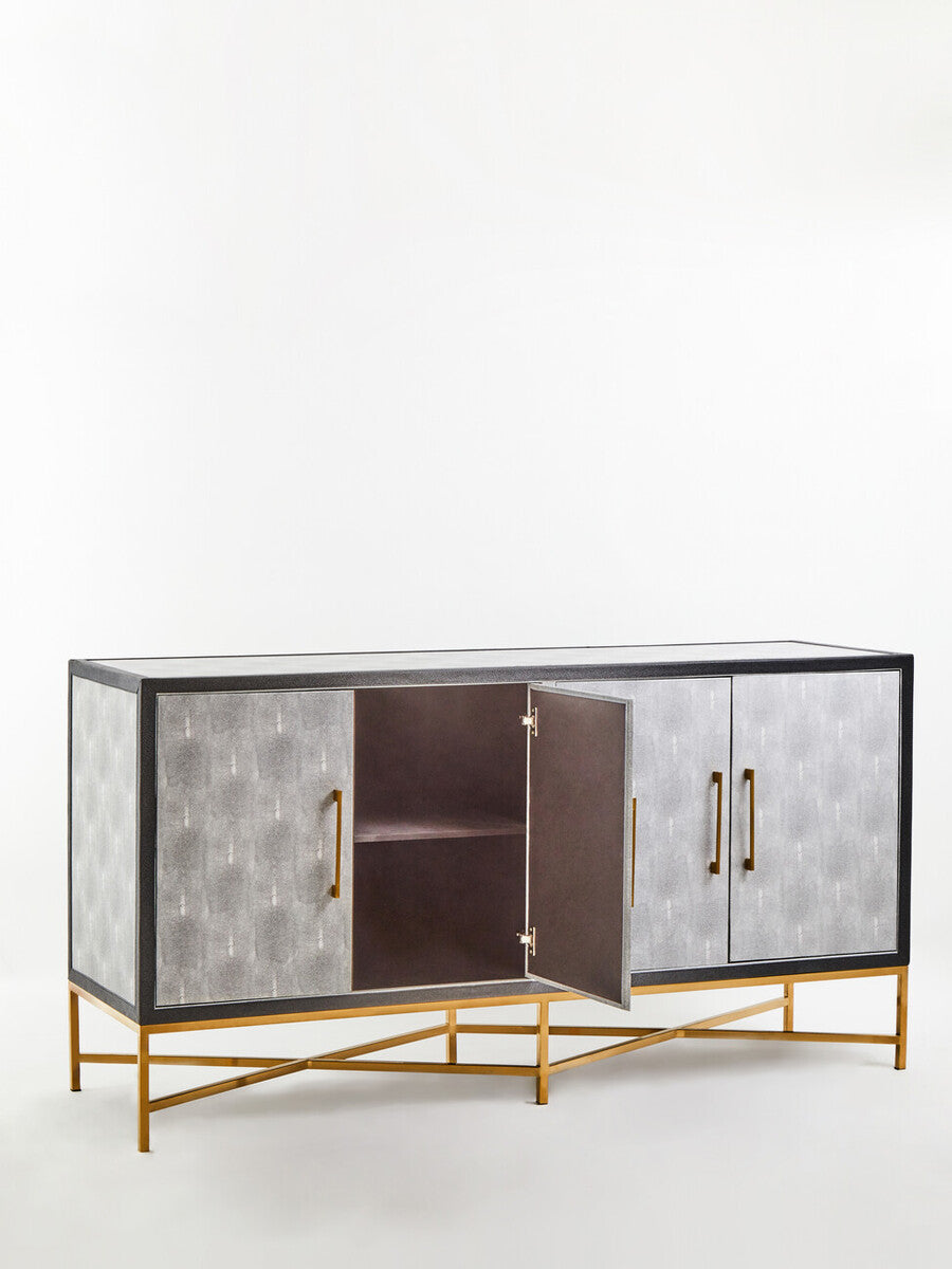 Cadiz Grey Shagreen Sideboard - Image 12