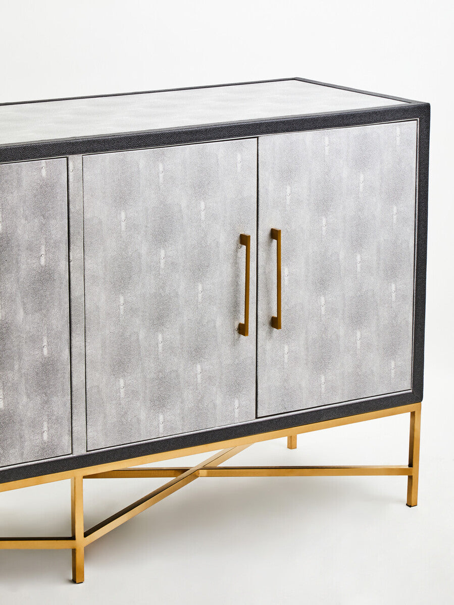 Cadiz Grey Shagreen Sideboard - Image 13