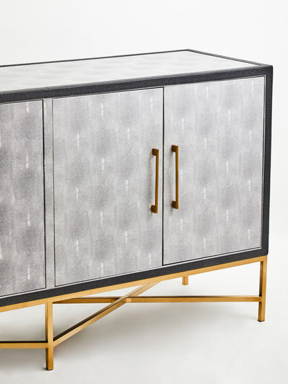Cadiz Grey Shagreen Sideboard