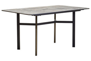Imperia Ceramic Marble Effect Rectangular Dining Table