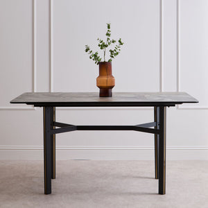 Imperia Ceramic Marble Effect Rectangular Dining Table